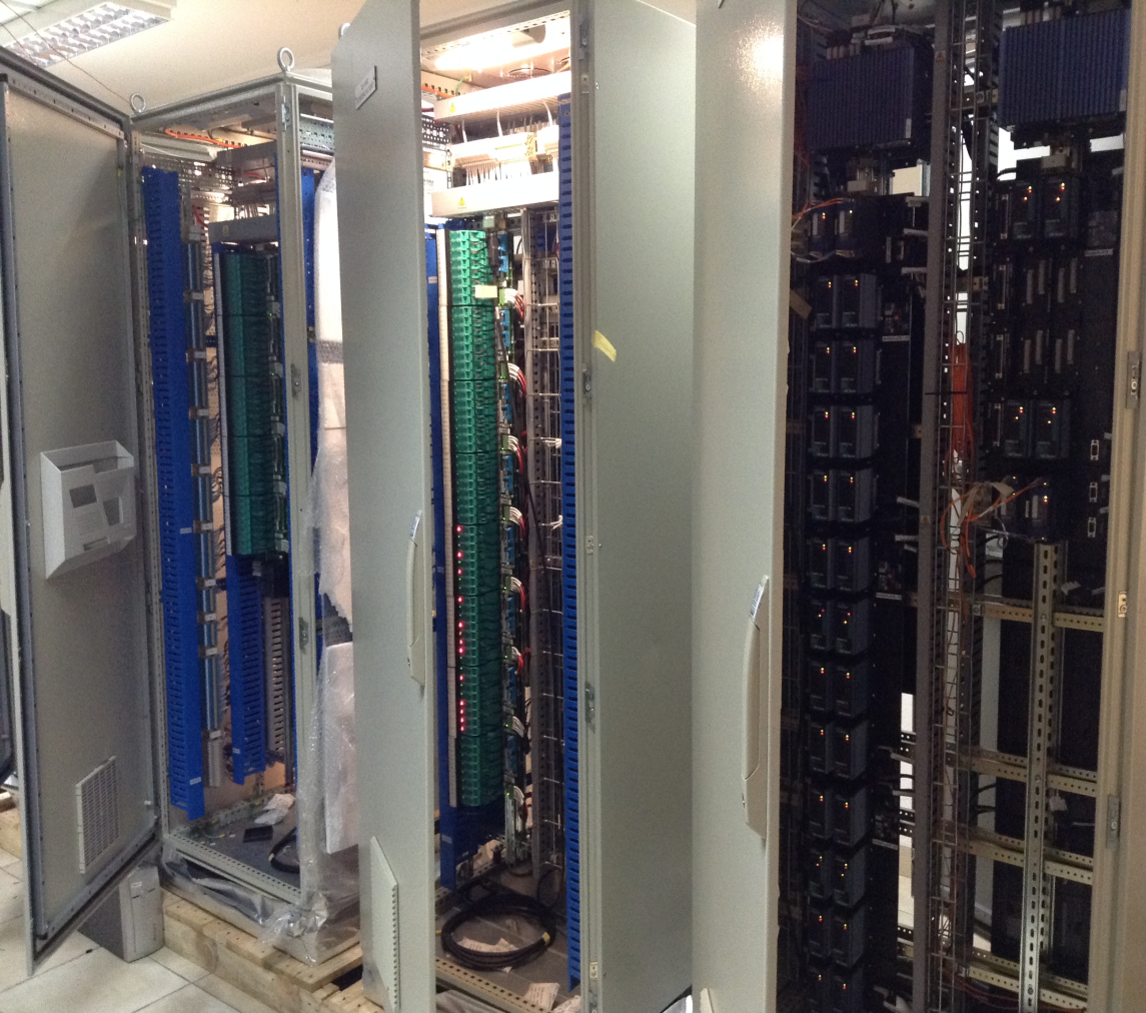 DCS/SCADA cabinet installation, Dangote project